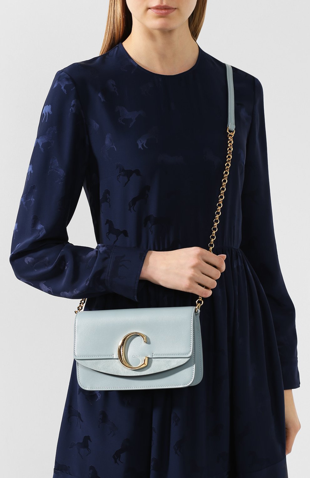 Клатч chloé c CHLOÉ, арт. CHC19SS192A37, фото 2