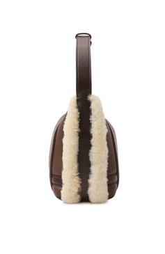 Женская сумка wallace mini BOTTEGA VENETA коричневого цвета, арт. 806125 V2GR2 | Фото 4 (Размер: mini; Материал: Натуральная кожа)