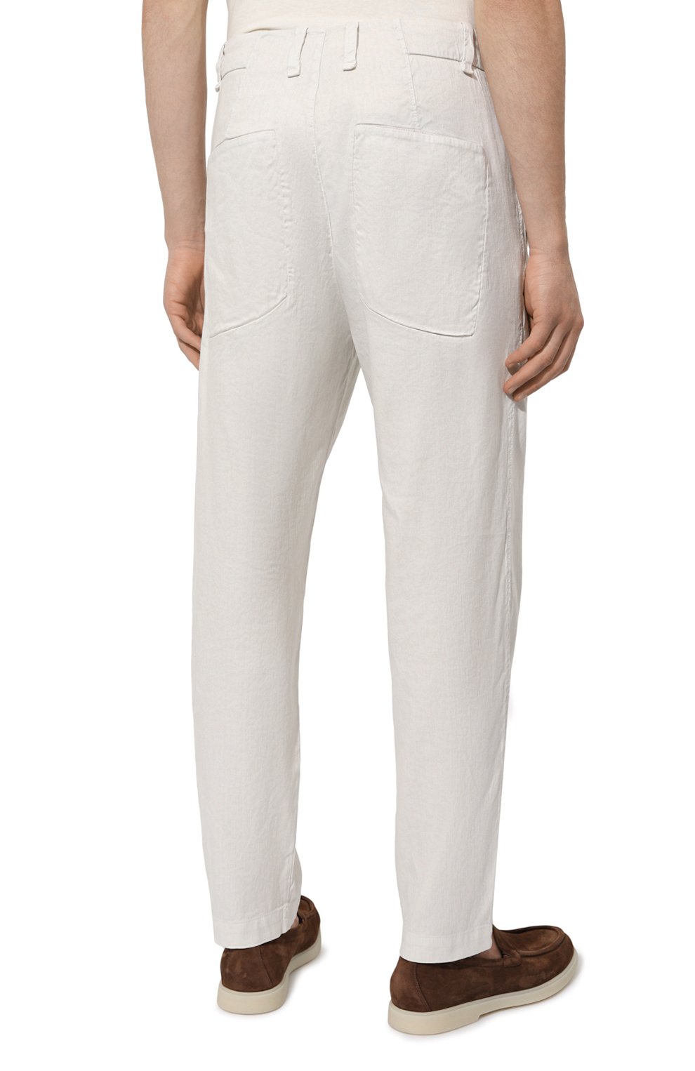 Брюки изо льна и хлопка TRANSIT, арт. CFUTRWF150, фото 4