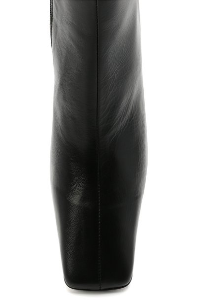 Кожаные ботильоны lange BY FAR, арт. 20PFLNGBBLCRE, фото 5