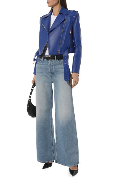 Кожаная куртка BALMAIN, арт. AF1TD055LB24, фото 2