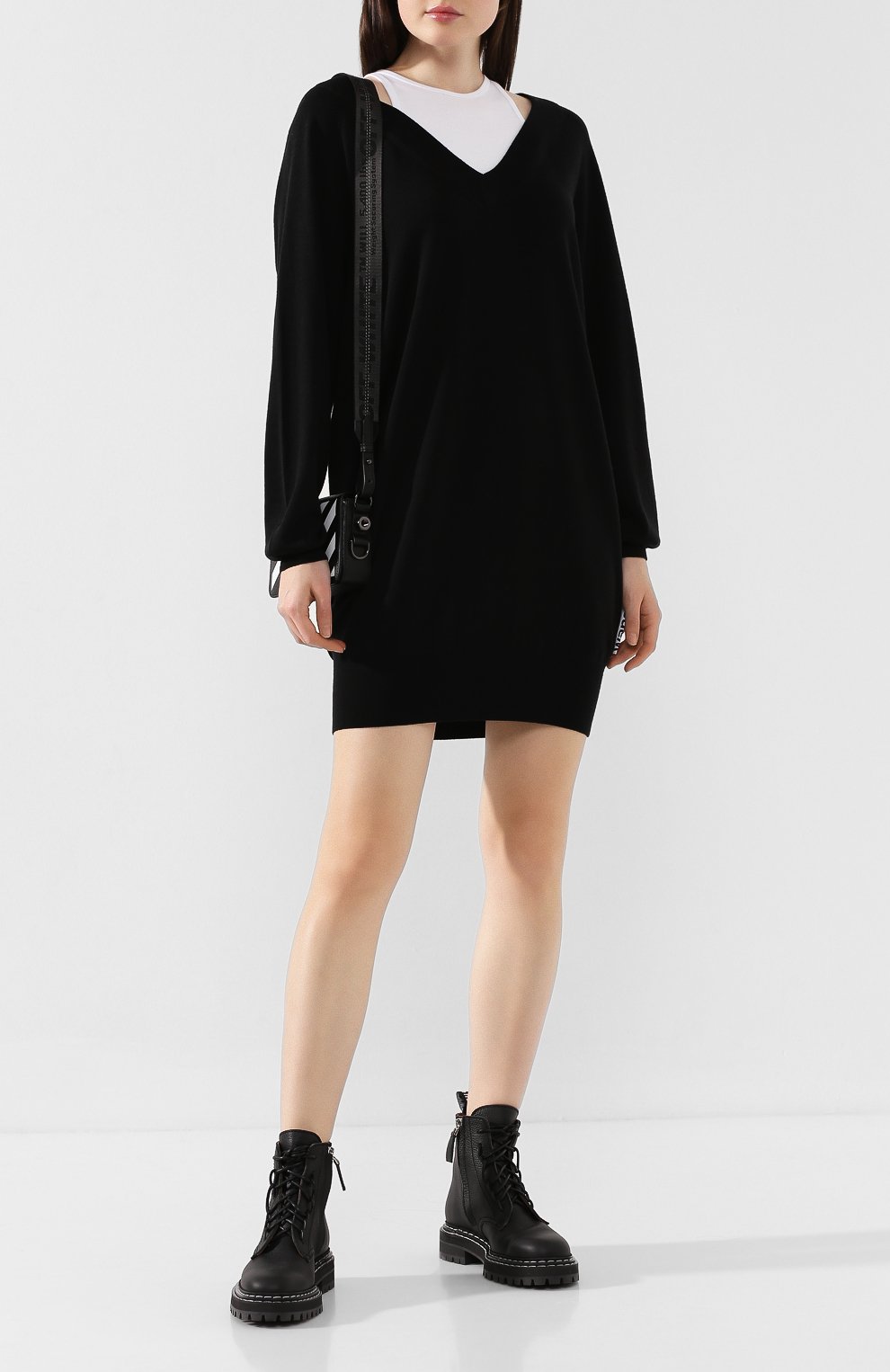 Шерстяное платье ALEXANDERWANG.T, арт. 4KC2196016, фото 2