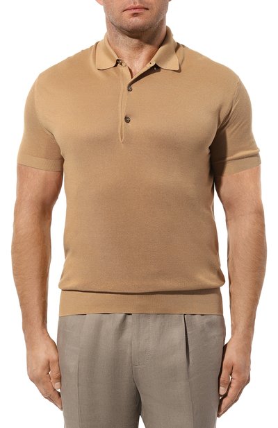 Поло из шелка и хлопка TOM FORD, арт. TFKC32/BAT98, фото 3