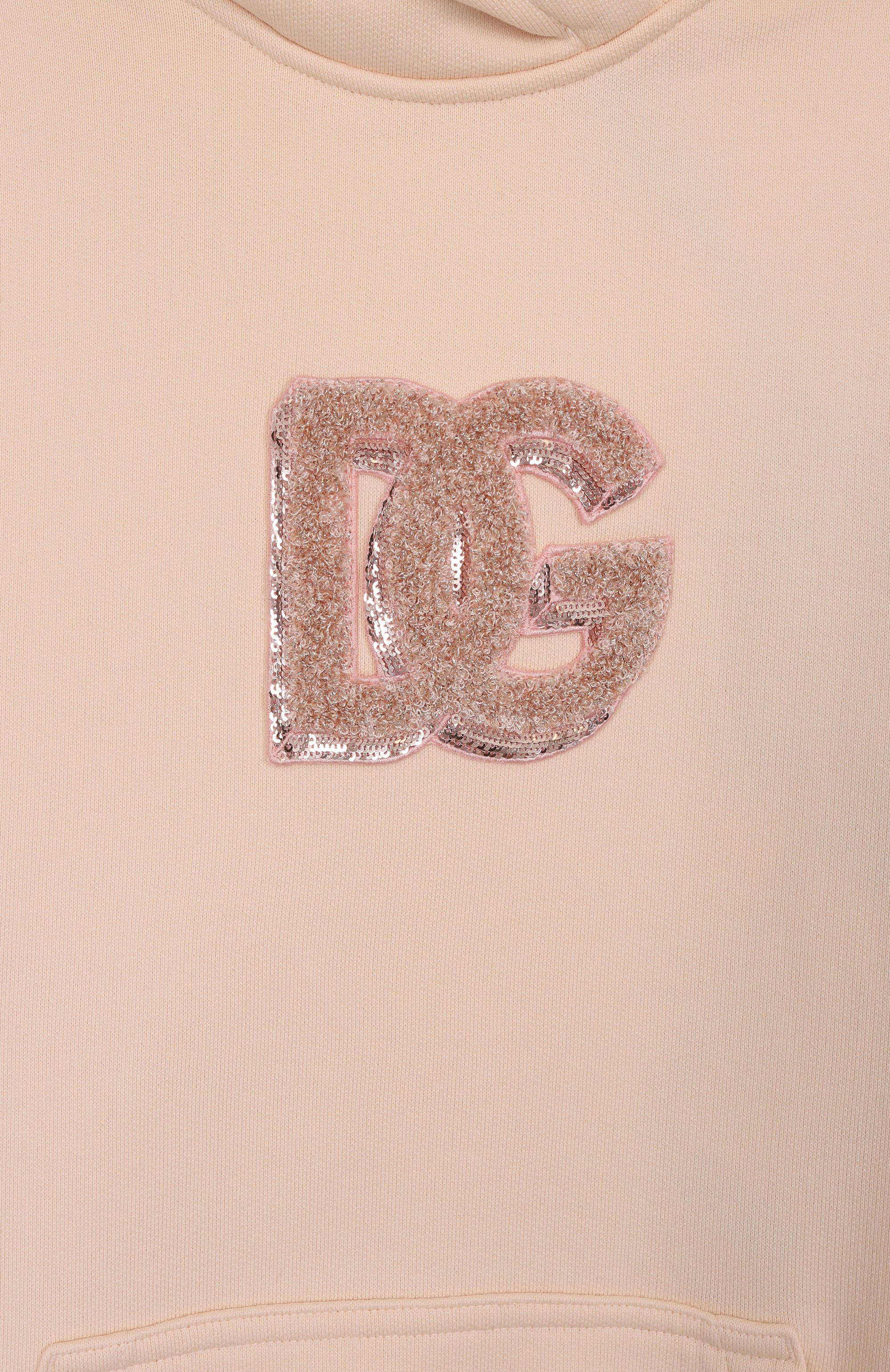 Хлопковое худи DOLCE & GABBANA, арт. L5JWCH/G7PKQ/10-12+, фото 3