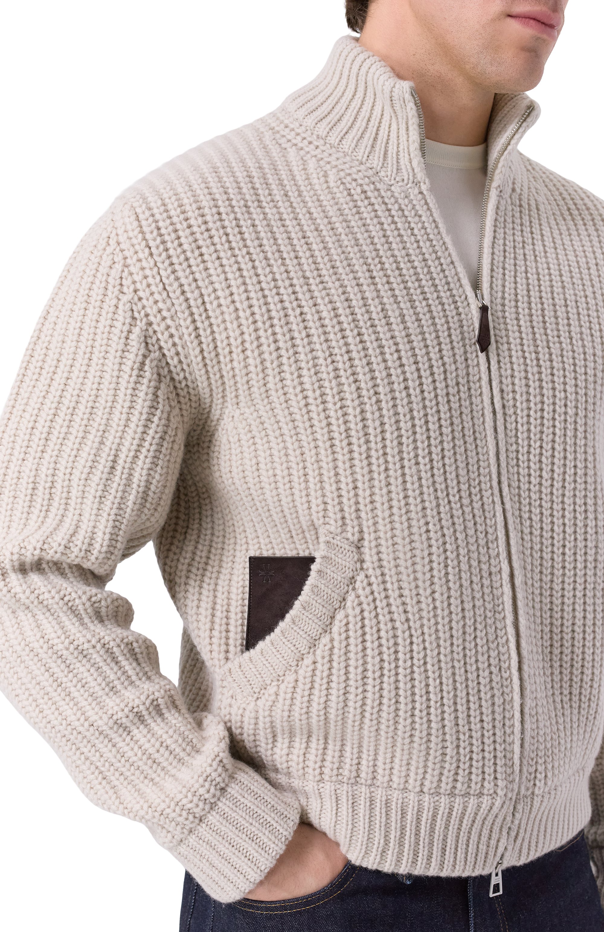 Шерстяной кардиган JACOB COHEN, арт. 25I P/JUR_SJ005 000 X0018 FL, фото 5