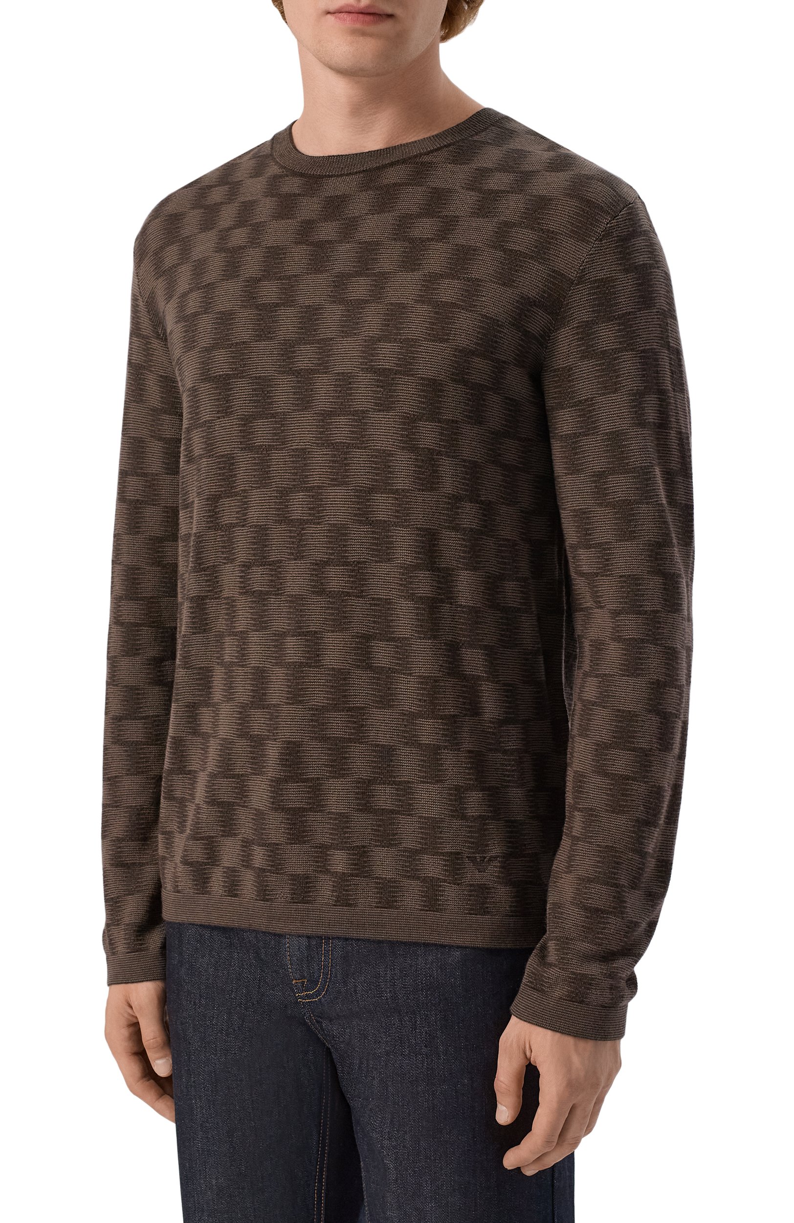 Шерстяной джемпер EMPORIO ARMANI, арт. EM006276/AF29848, фото 3