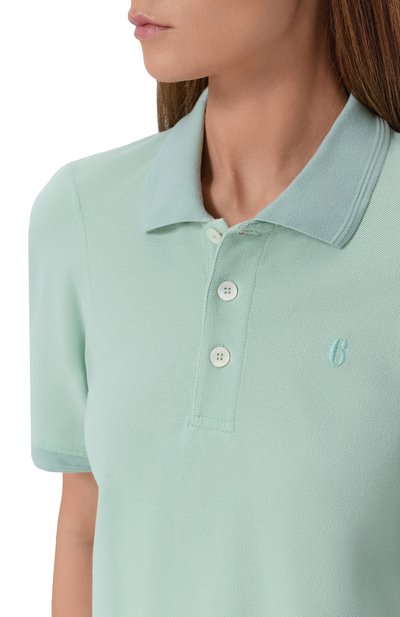 Хлопковое поло MM6, арт. S62GL0034/M20220, фото 5