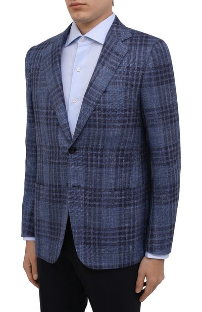 Пиджак из кашемира и шерсти KITON, арт. UG81K0608A, фото 3