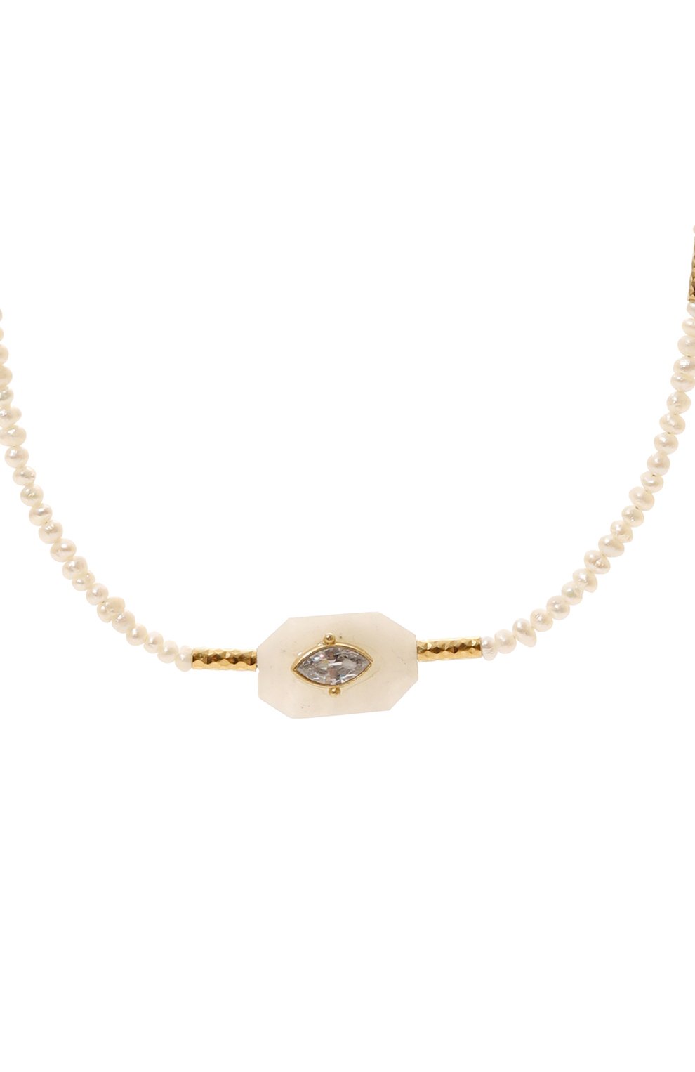 Колье HANKA_IN, арт. INS-CH-PEB-PDL-CZ-1M, фото 3