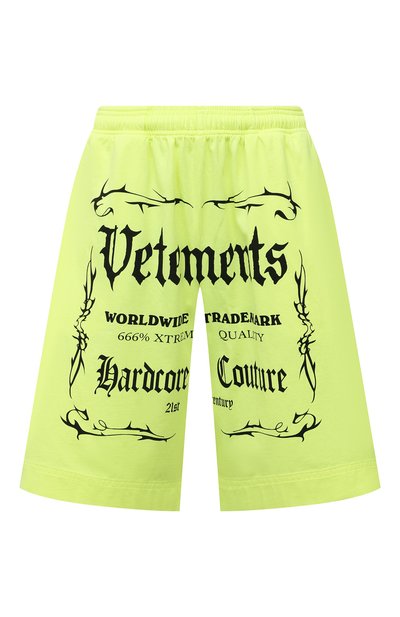 Женские хлопковые шорты VETEMENTS, арт. UA52TR400Y 1610/W