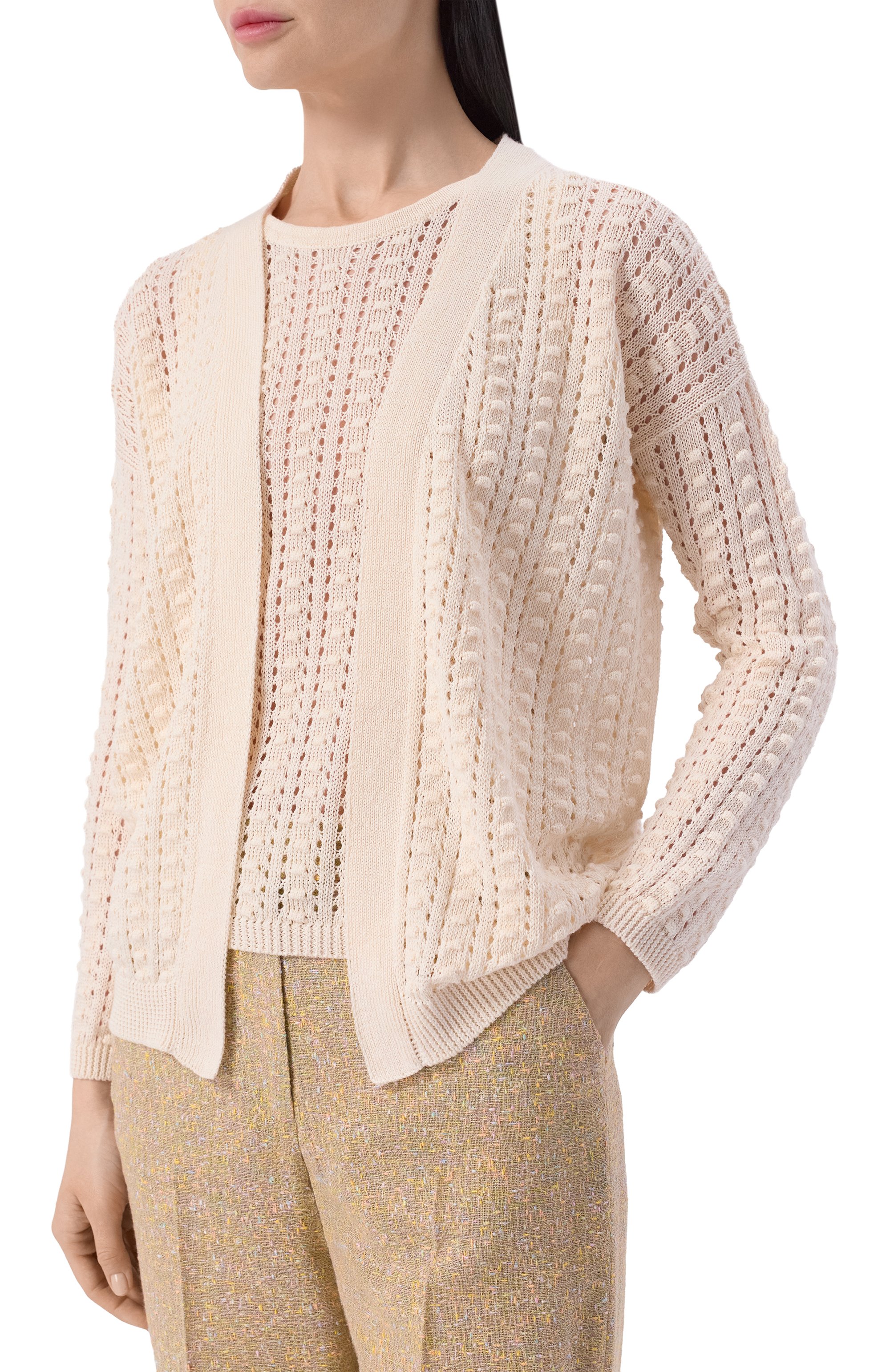 Кардиган изо льна и хлопка MVST, арт. M26.CSW.K434/BUDDHA, фото 3