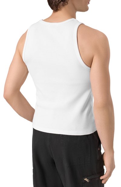 Хлопковая майка OFF-WHITE, арт. 0MUY006C99JER001, фото 4