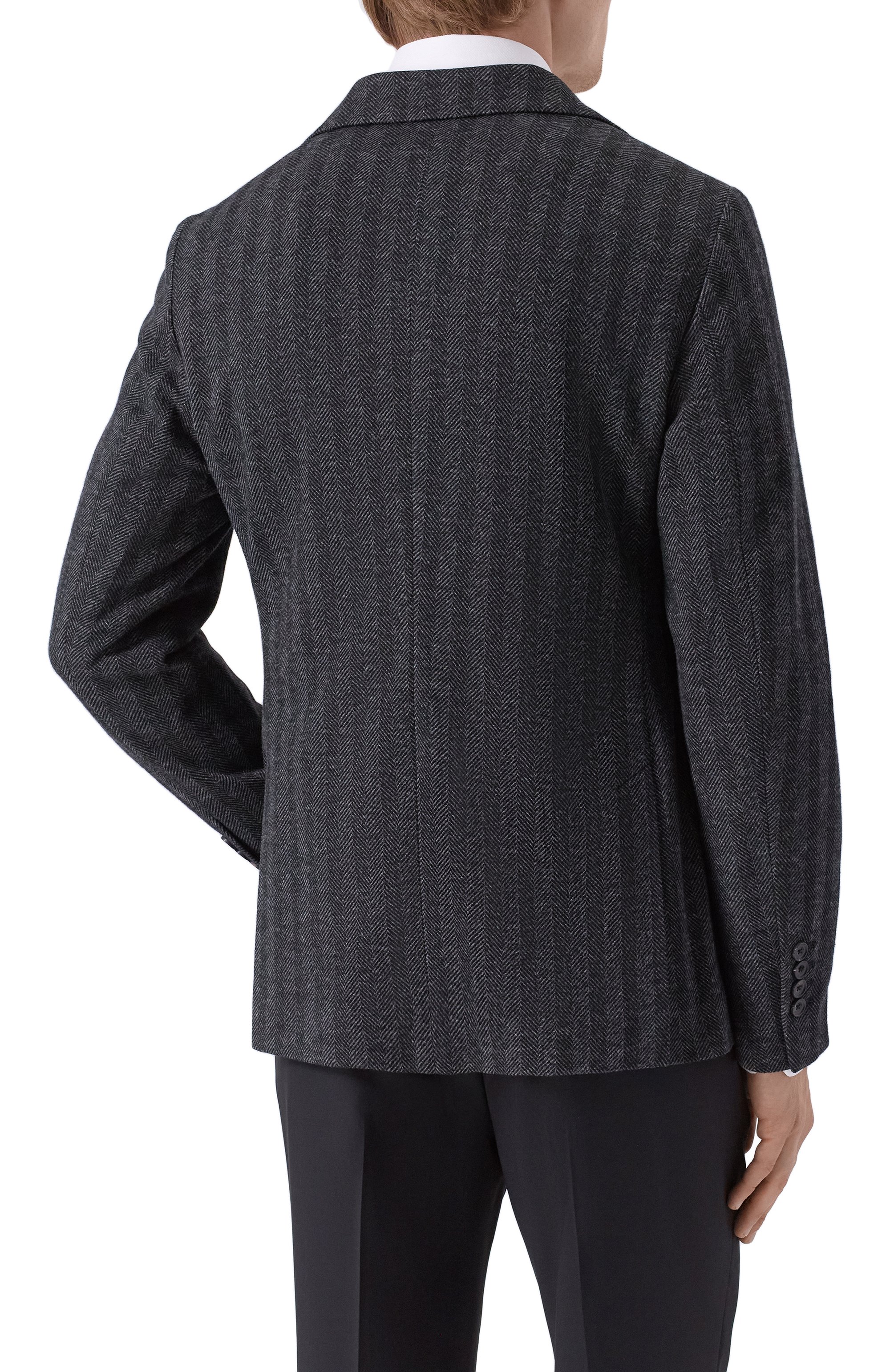 Пиджак из шерсти и хлопка CIRCOLO 1901, арт. CN5061, фото 5