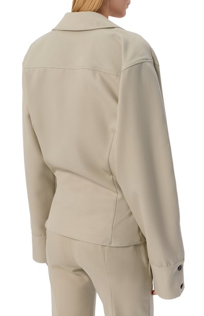 Шерстяная рубашка THE ATTICO, арт. 260WCH00045/WWW065AA, фото 4