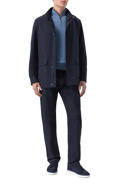 Мужские замшевые кеды BLU BARRETT, арт. PIAN-14099.3/LIGHT CASHEMERE