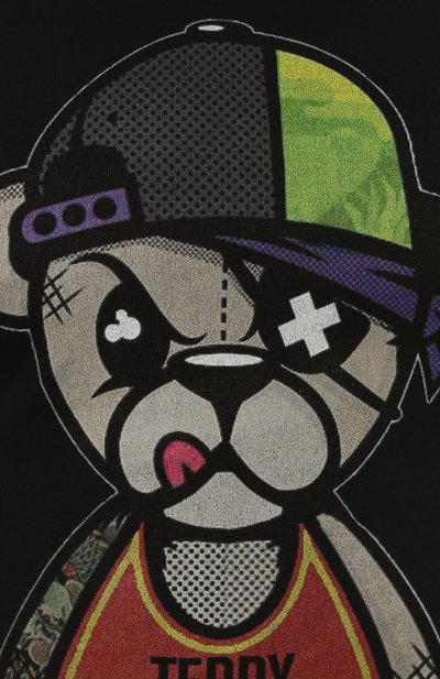 Хлопковая футболка BISIBIGLIO, арт. TEDDY 23/2057BL, фото 5