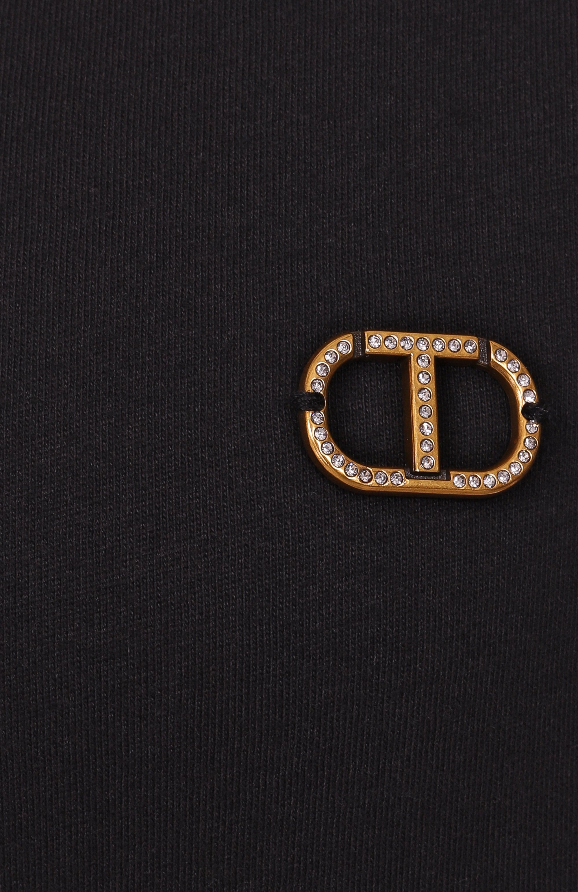 Хлопковая футболка TWINSET, арт. 251TT2410, фото 6