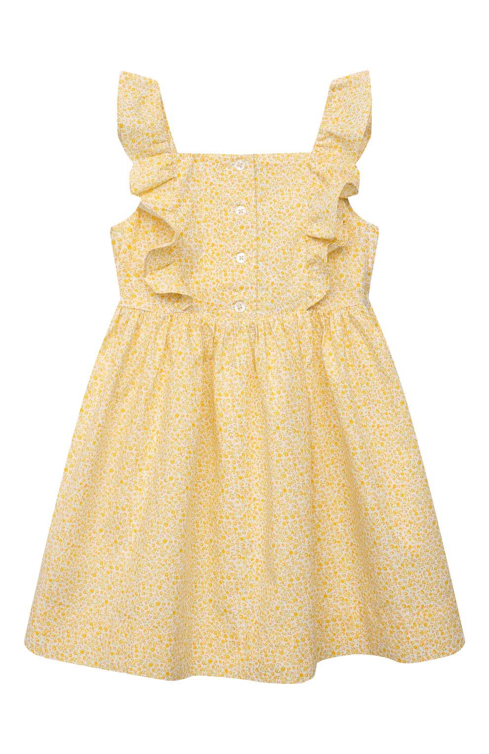 Хлопковый сарафан POLO RALPH LAUREN желтого цвета по цене 14500 руб., арт. 311835363, фото 1 Хлопковый сарафан POLO RALPH LAUREN, арт. 311835363, фото 1