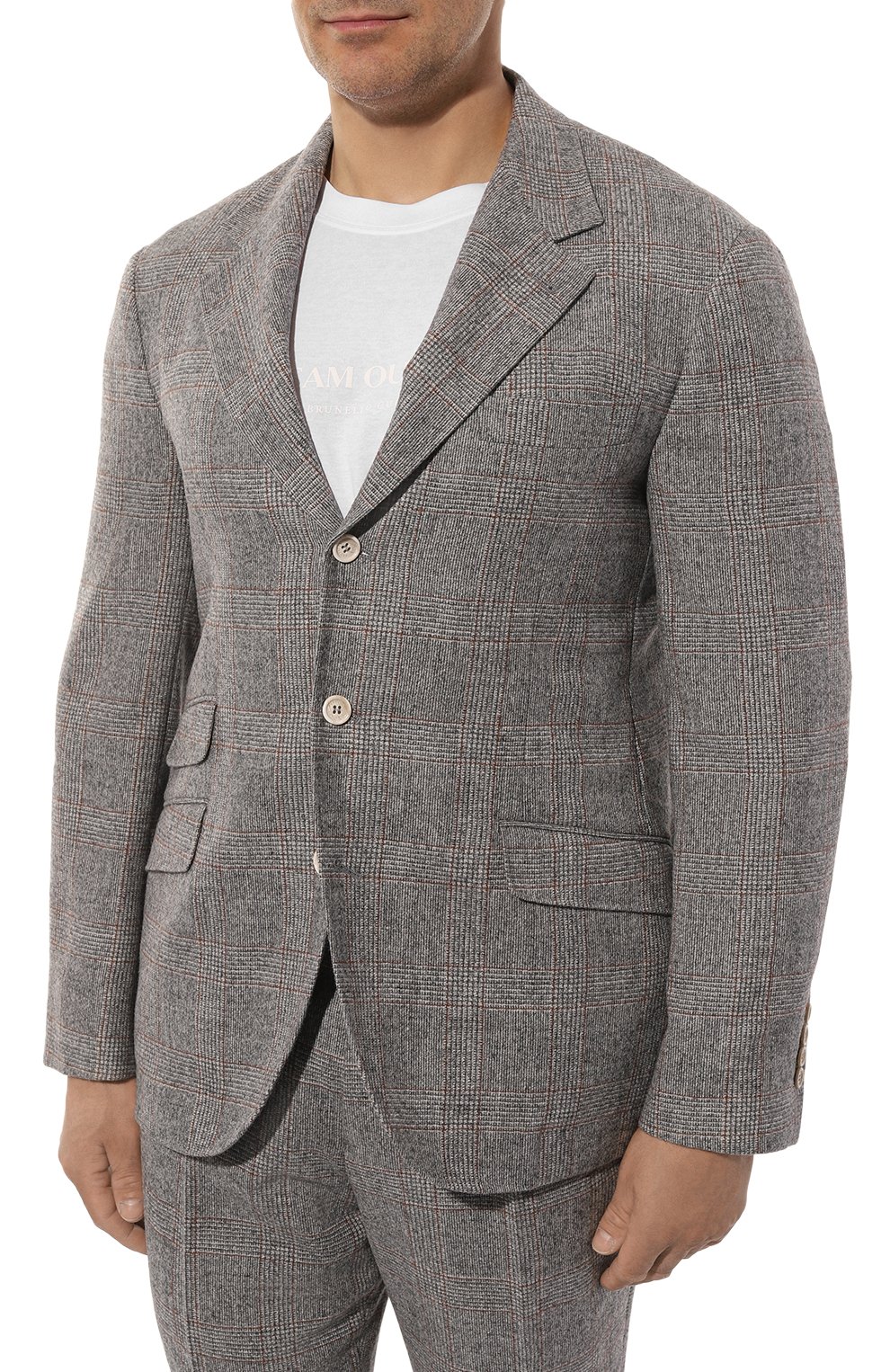 Шерстяной костюм BRUNELLO CUCINELLI, арт. MQ471LDWH, фото 2