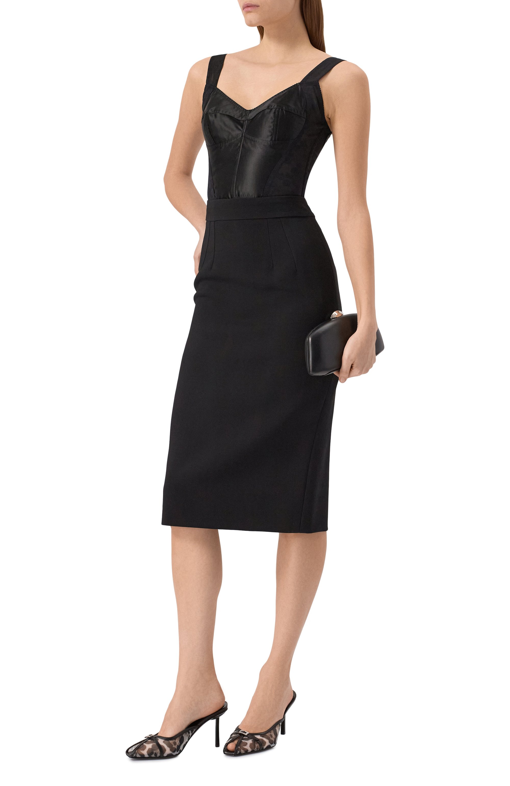 Текстильные мюли vittoria 80 LE SILLA, арт. 3461D080BXPPNEM/763, фото 2