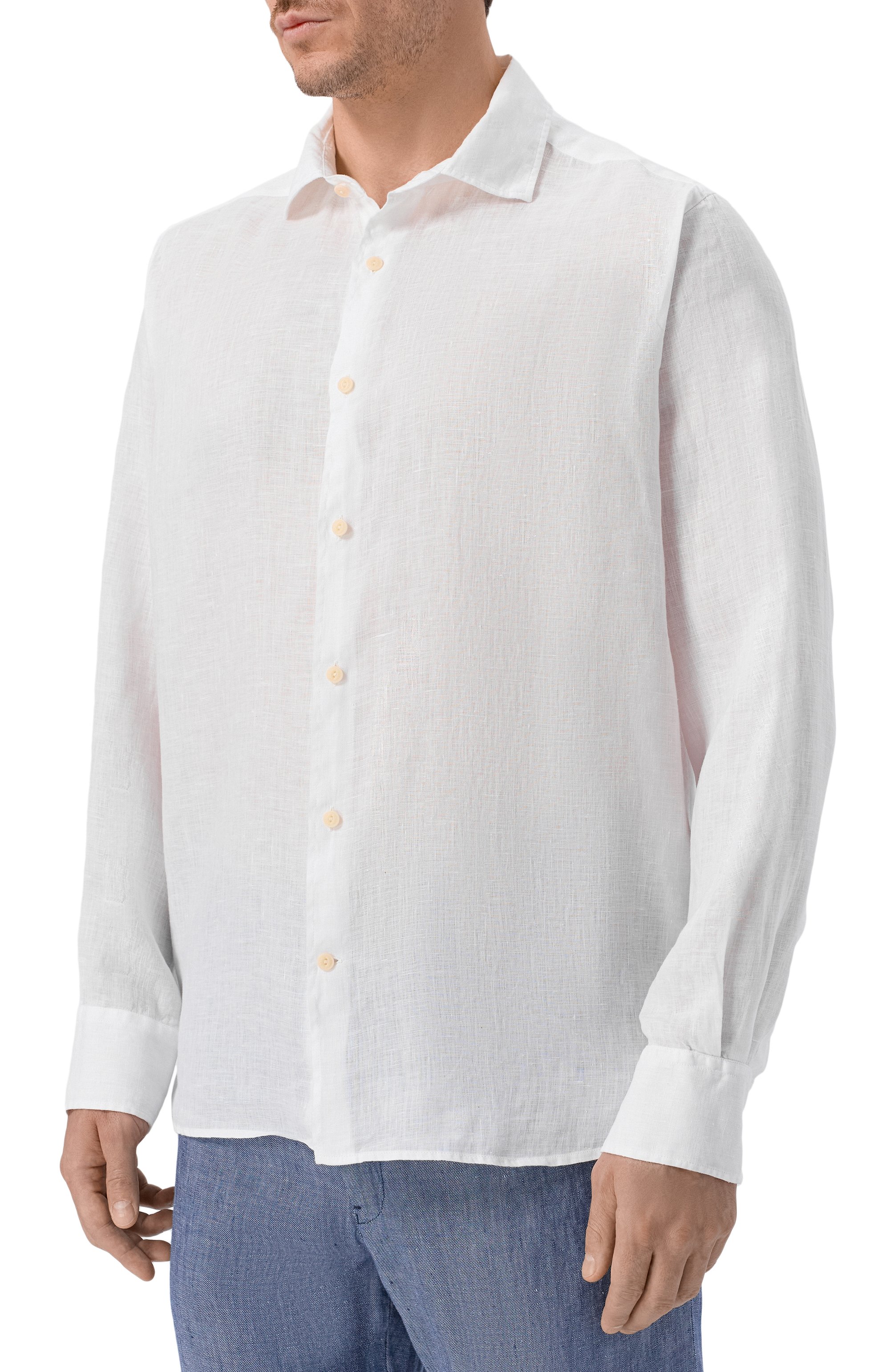 Льняная рубашка MC2 SAINT BARTH, арт. PAMP001-01457L/PAMPL0NA, фото 3