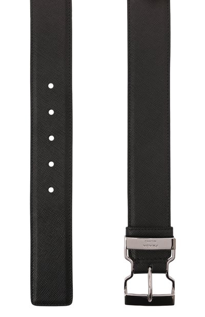 Кожаный ремень PRADA, арт. 2CM185-053-F0002, фото 2