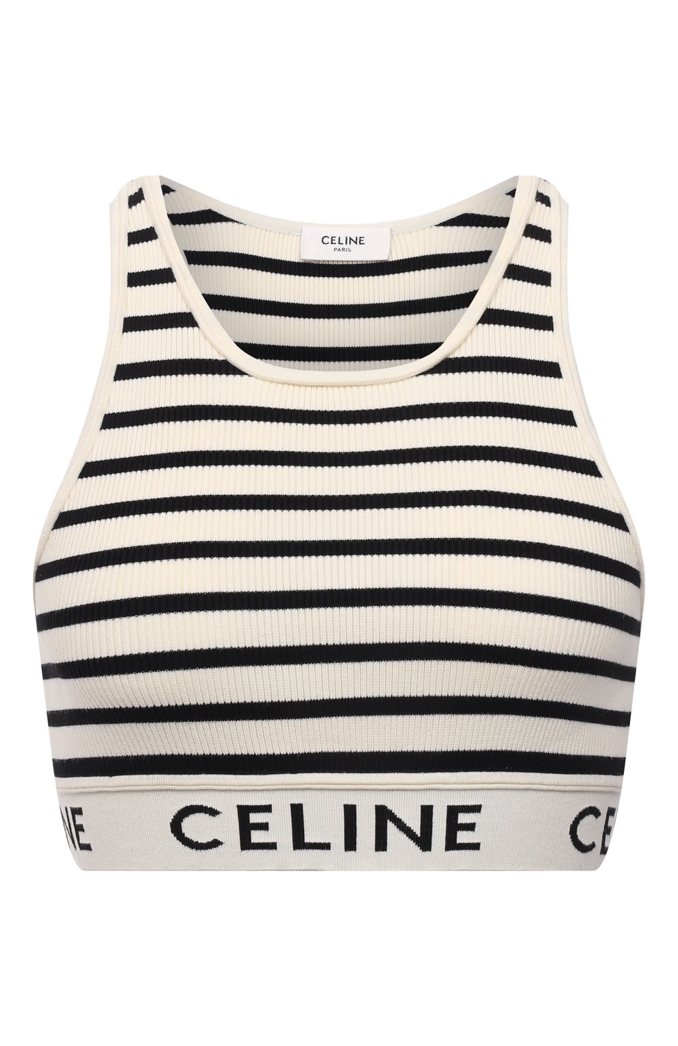 Хлопк овый бра-топ CELINE, арт. 2A220372N, фото 1