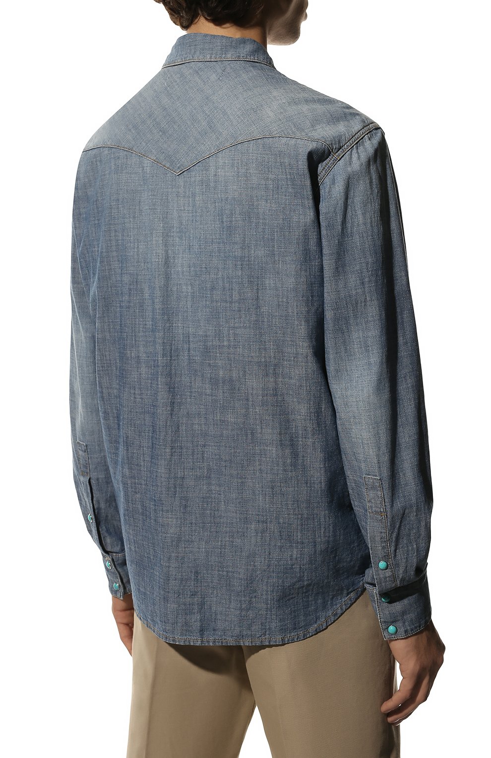 Джинсовая рубашка TWO MEN IN THE WORLD, арт. A1LGMC, AROLD, фото 4
