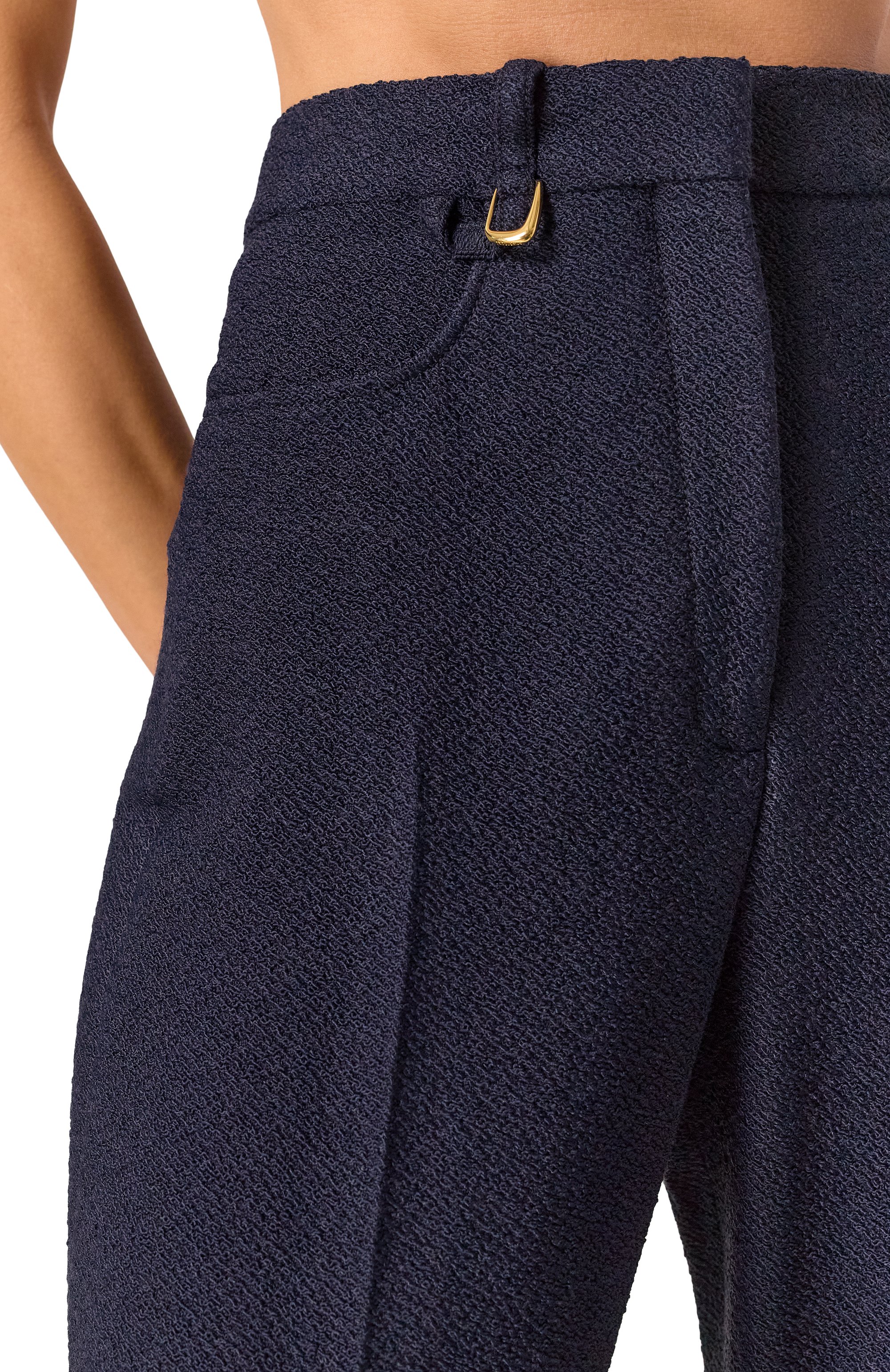 Брюки из вискозы и шерсти JACQUEMUS, арт. 24H243PA003/1670, фото 5