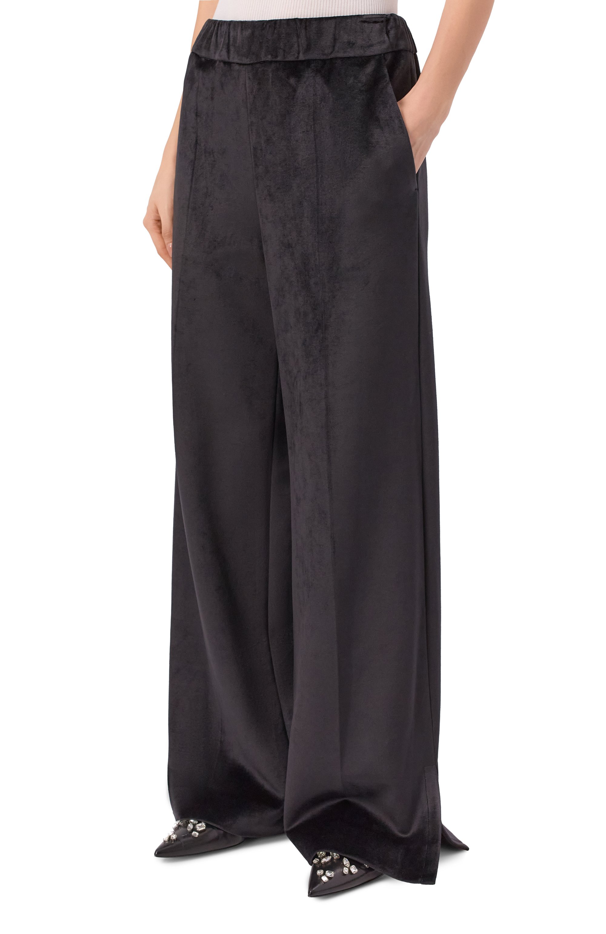 Брюки из вискозы JIL SANDER, арт. J01KA0199/J20339, фото 3