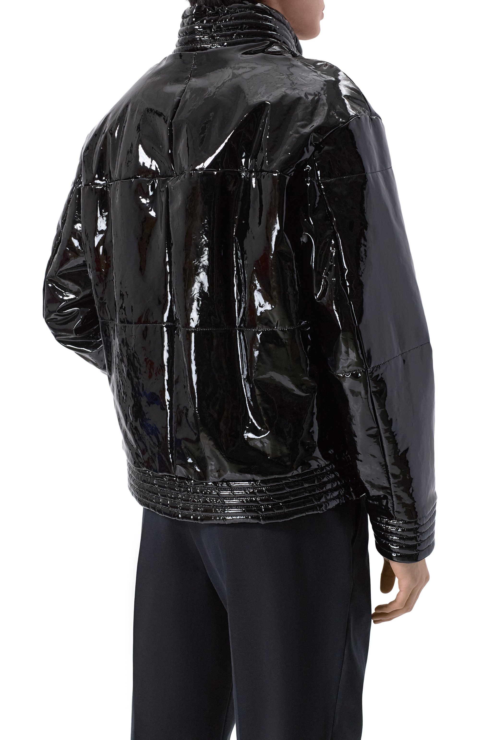 Кожаный пуховик с подкладкой из норки MVST, арт. FZECK-ES4380-1V, фото 4