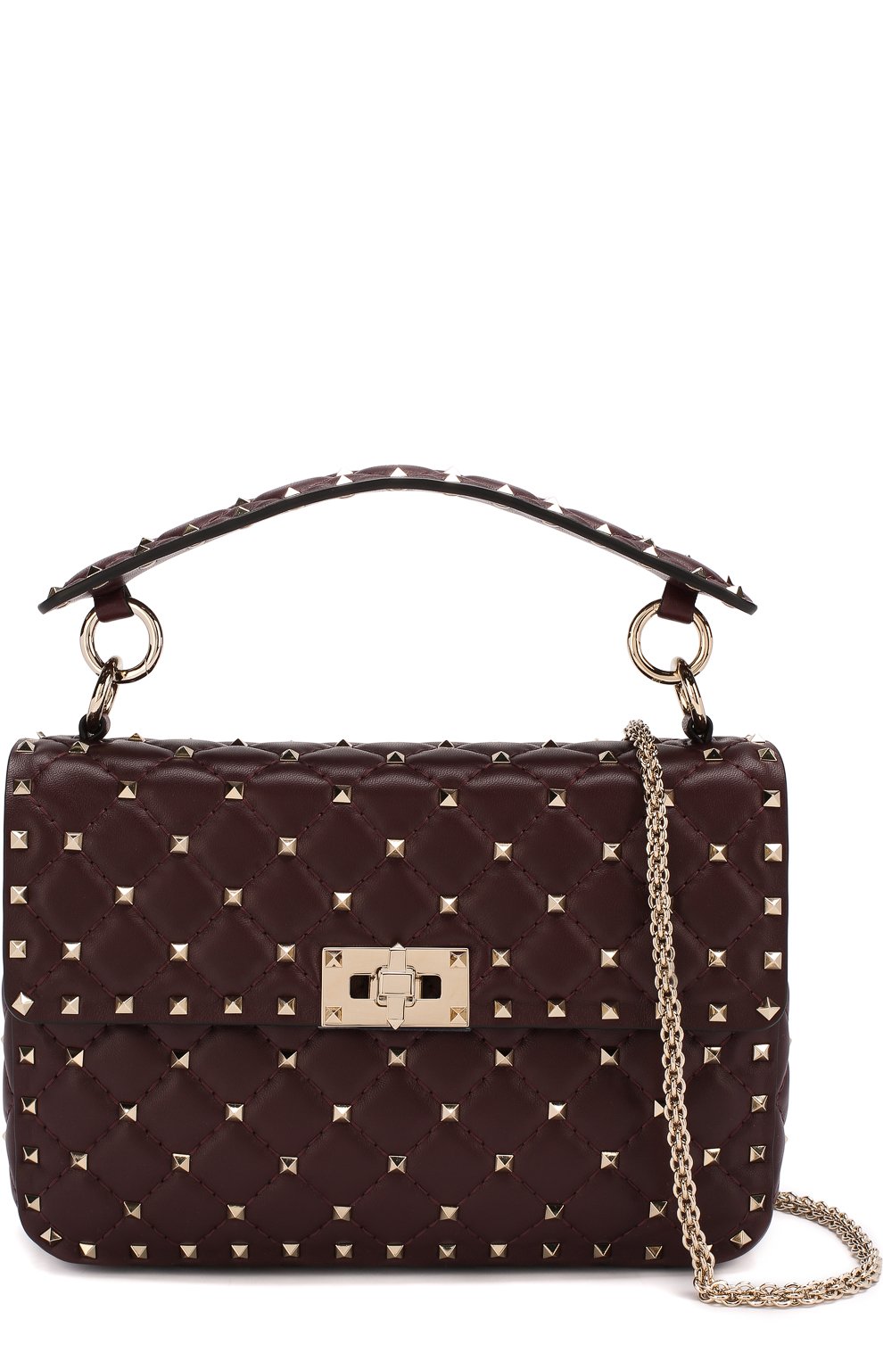 Сумка rockstud spike medium VALENTINO, арт. QW2B0122/NAP, фото 6