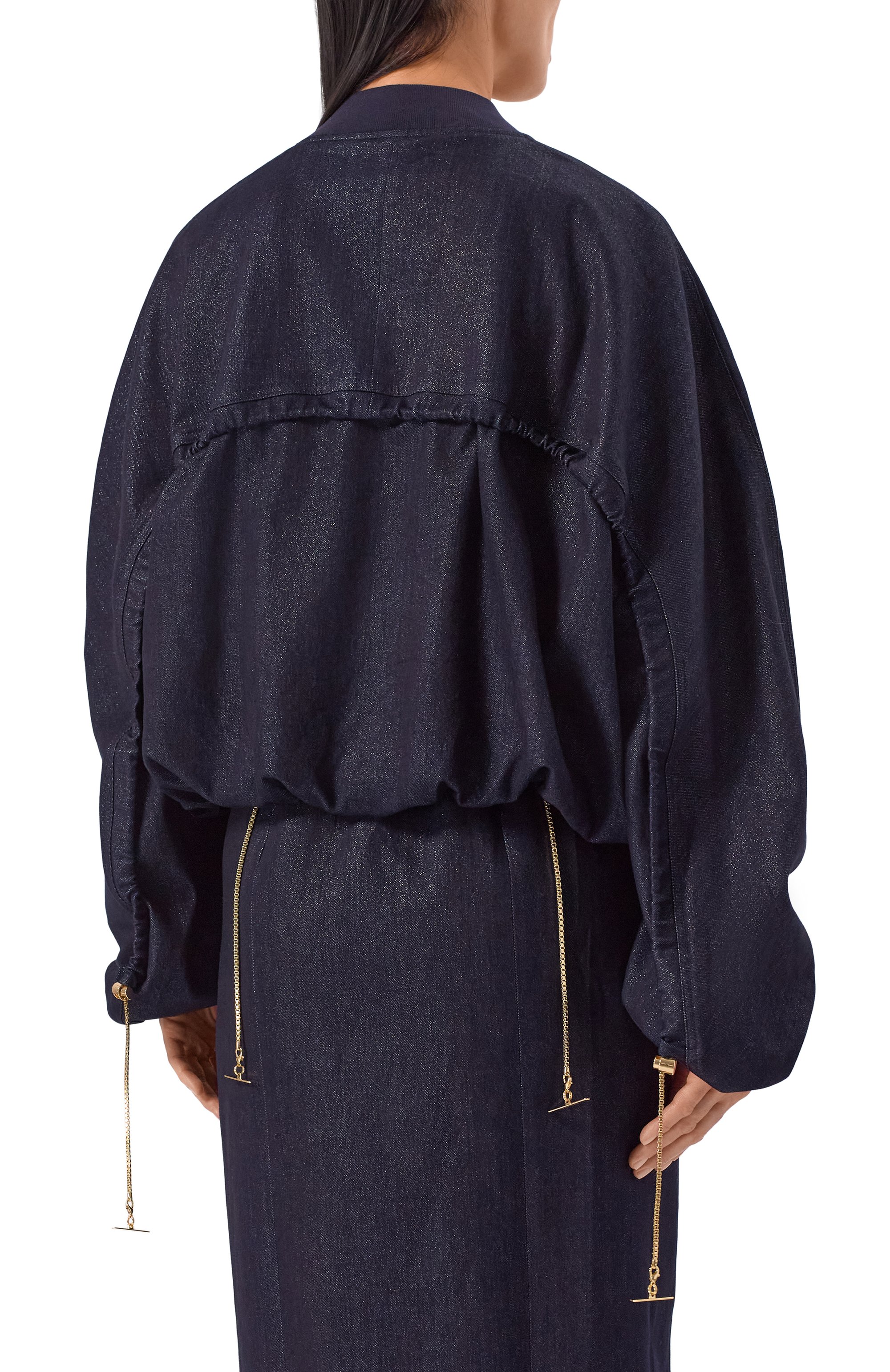 Джинсовый бомбер DANAME, арт. 126SS1802D, фото 4