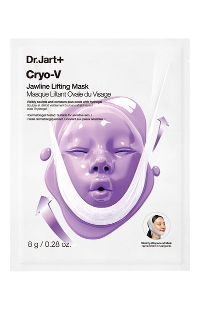 Скульптурирующая маска для овала лица cryo-v jawline lifting mask DR.JART+, арт. 1210001223943