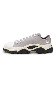 Мужские текстильные кроссовки detroit runner ADIDAS BY RAF SIMONS серого цвет�а, арт. EE7939/M | Фото 3 (Материал внешний: Текстиль; Стили: Гранж; Материал сплава: Проставлено, Проверено; Материал утеплителя: Без утеплителя; Материал внутренний: Текстиль; Статус проверки: Проверено, Проверена категория; Подошва: Плоская; Драгоценные камни: Проставлено)