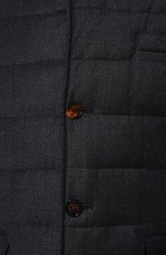 Мужская пуховая куртка nomos-ff MOORER темно-синего цвета, арт. MOUGI100246 TEPA240 NOMOS-FF | Фото 5 (Кросс-КТ: Куртка; Мужское Кросс-КТ: шерсть и кашемир, Куртка-пуховая; Материал внешний: Шерсть; Рукава: Длинные; Материал сплава: Проставлено; Драгоценные камни: Проставлено; Длина (верхняя одежда): Короткие; Материал утеплителя: Пух и перо; Стили: Кэжуэл)