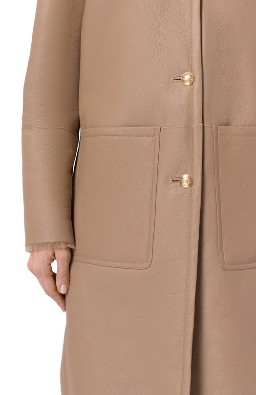 Дубленка из овчины Venera M. MYT/132-F105VM Бежевый  MYT/132-F105VM Фото 5