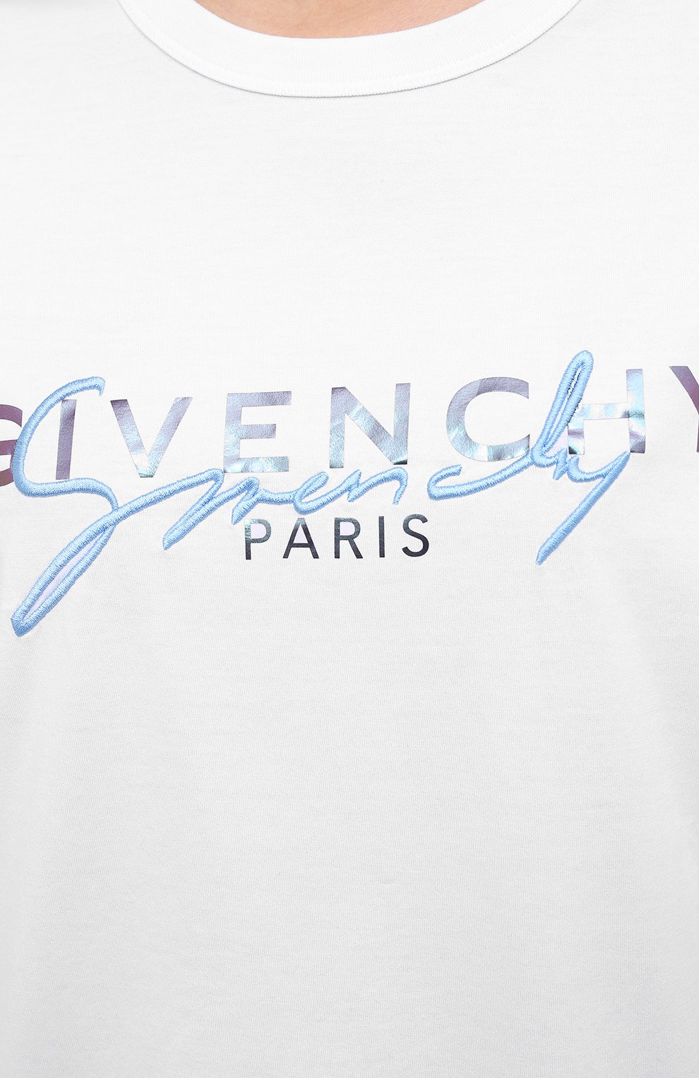 Хлопковая футболка GIVENCHY, арт. BW707Z3Z3Q, фото 5