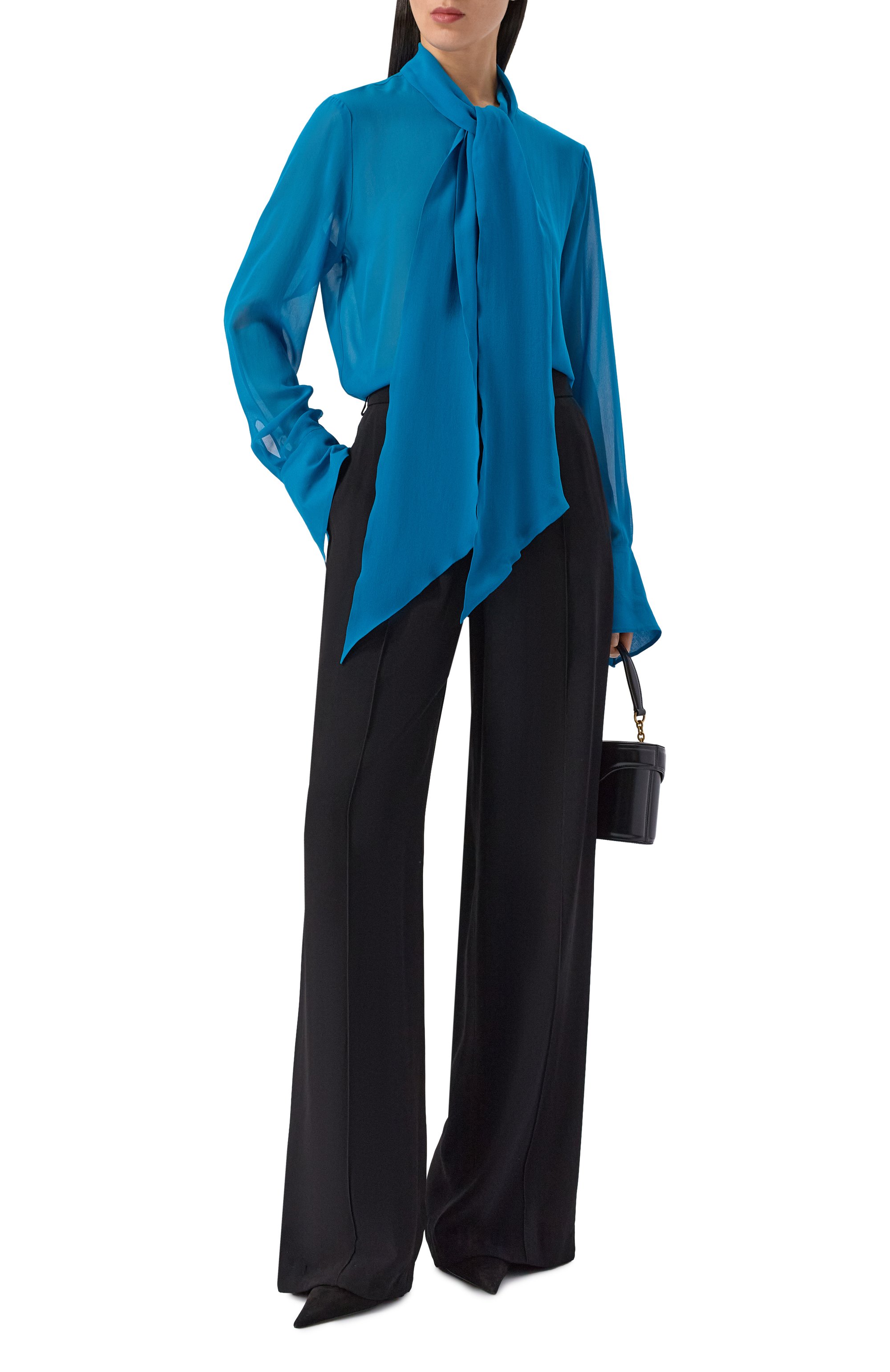 Шелковая блузка NINA RICCI, арт. 26PCT0001/SE1417, фото 2