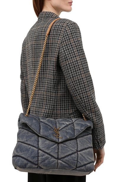 Сумка puffer loulou medium SAINT LAURENT, арт. 577475/2PT67, фото 5