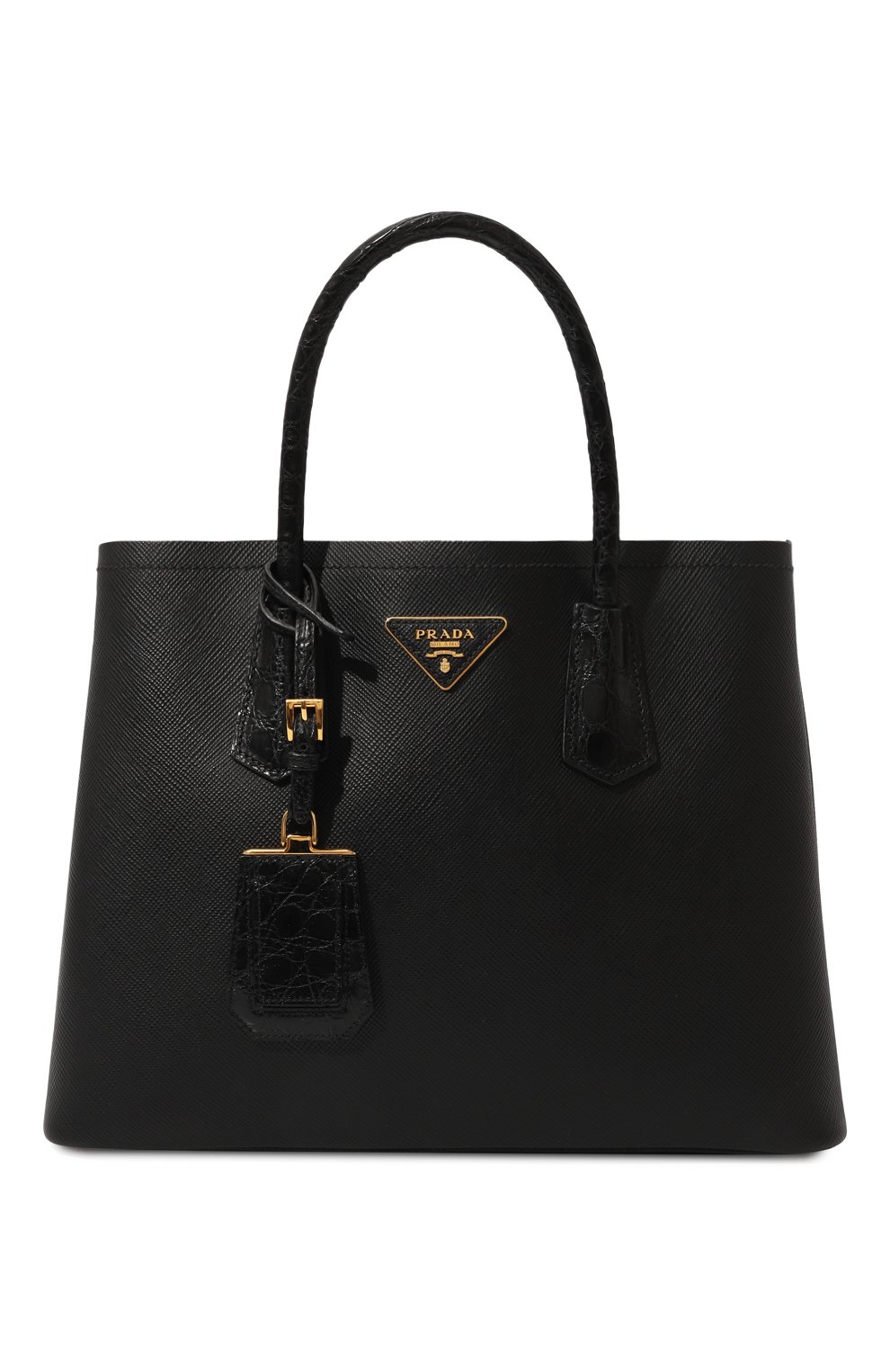 Сумка с отделкой из кожи каймана PRADA, арт. 1BG775-2EVL-F0002-OOO, фото 1