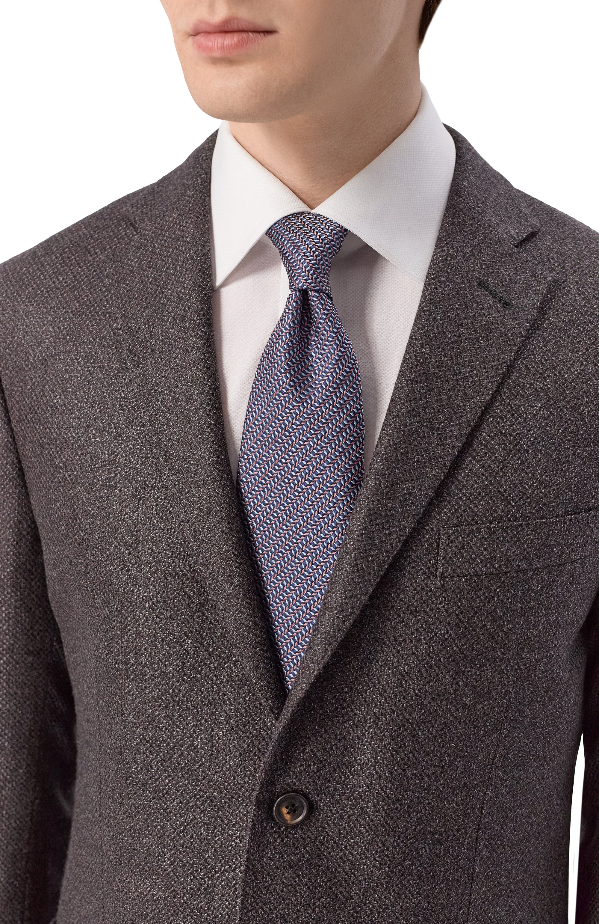 Шелковый галстук BRIONI, арт. 062I00/PD482, фото 2