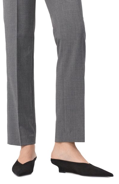 Замшевые мюли TOTEME, арт. 251-WAS0179-LE0012, фото 3