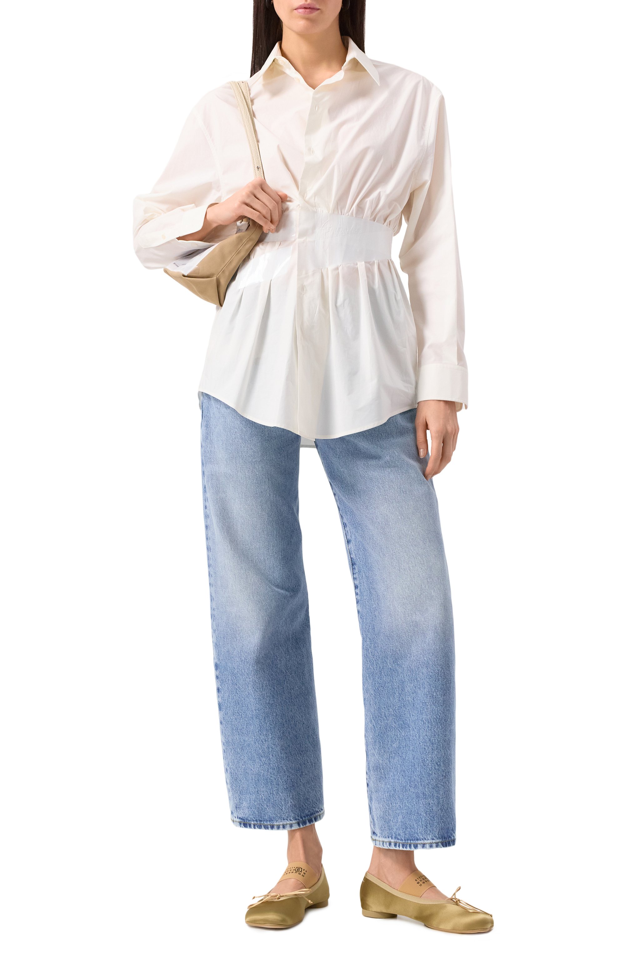 Текстильные балетки anatomic MM6, арт. S59WZ0093/P5560, фото 2