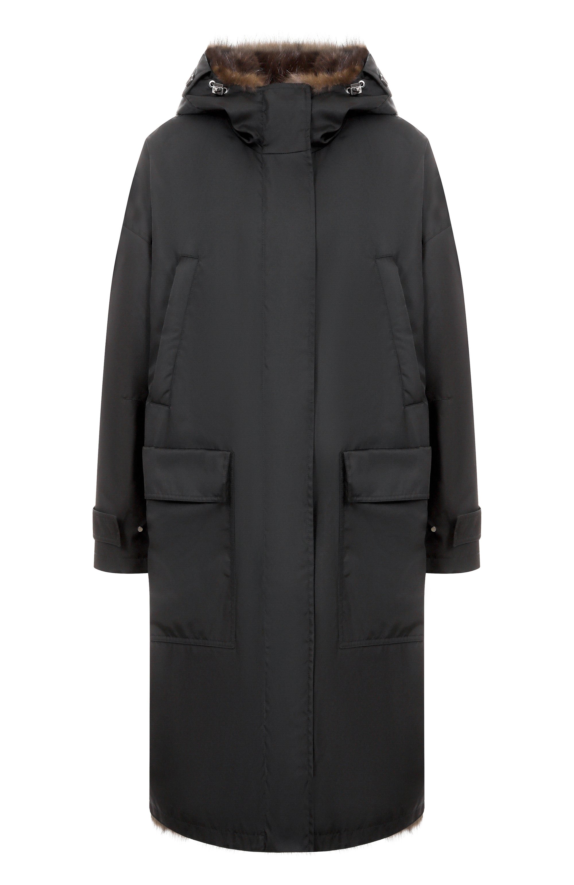 Парка с подкладкой из соболя MVST, арт. FTBPL-Y462SB/GR1651, фото 1