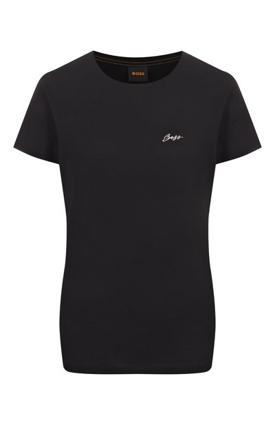 Женская хлопковая футболка BOSS ORANGE, арт. 50536628