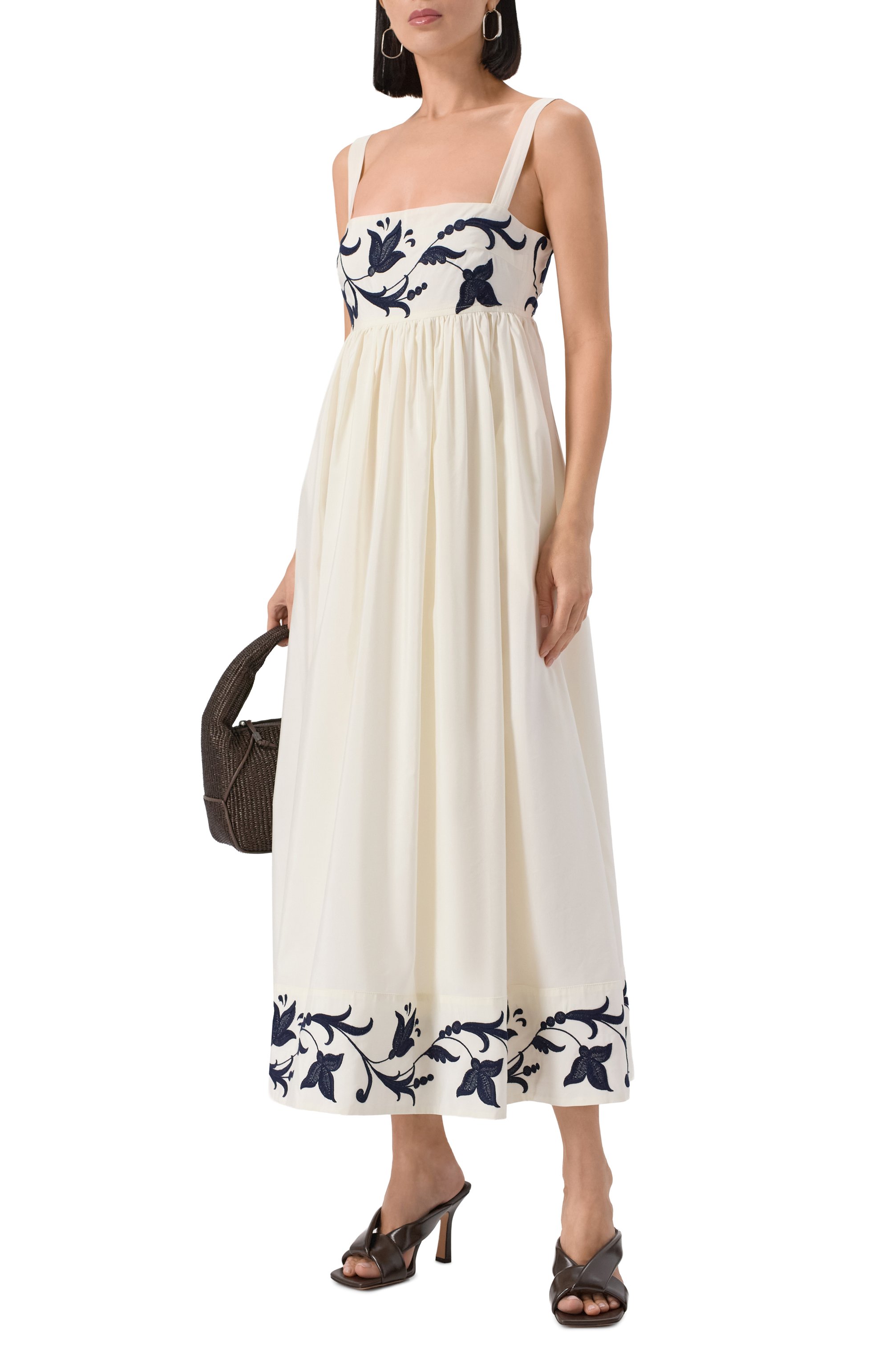 Платье из хлопка и шелка MVST, арт. 25E/X2P/0/H111/0206, фото 2