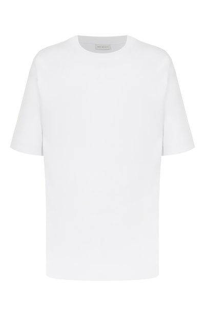 Мужская хлопковая футболка DRIES VAN NOTEN, арт. 021111-2603-001