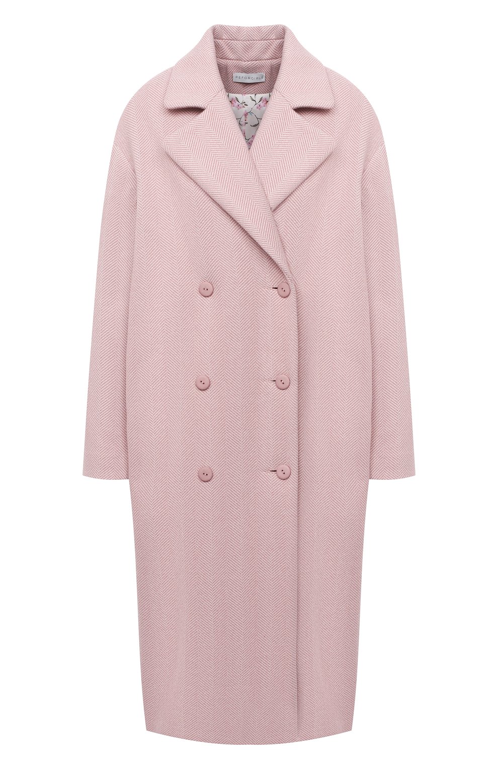 Шерстяное пальто PEFORGIRLS, арт. PE.100.2022.09.00104.610, фото 1