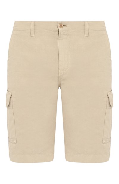 Шорты из смеси хлопка и льна LORO PIANA, арт. FAI6469, фото 1